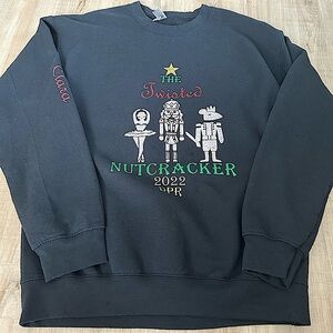 Twisted Nutcracker Production Christmas Crewneck